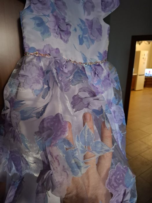 Платье шикарное лилового цвета на девочку, Америка Rare Editions