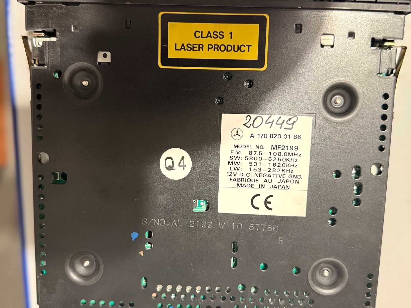 Fabryczne Radio Mercedes-Benz  Audio 10 CD MF 2199