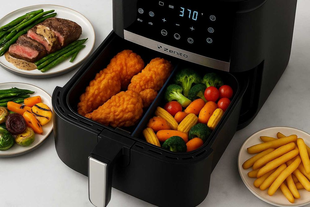 Wkład Silikonowy do frytkownicy Forma do pieczenia z przegródką