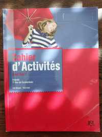 Cadernos de atividades de FRANCÊS  de 7º ano forrado
