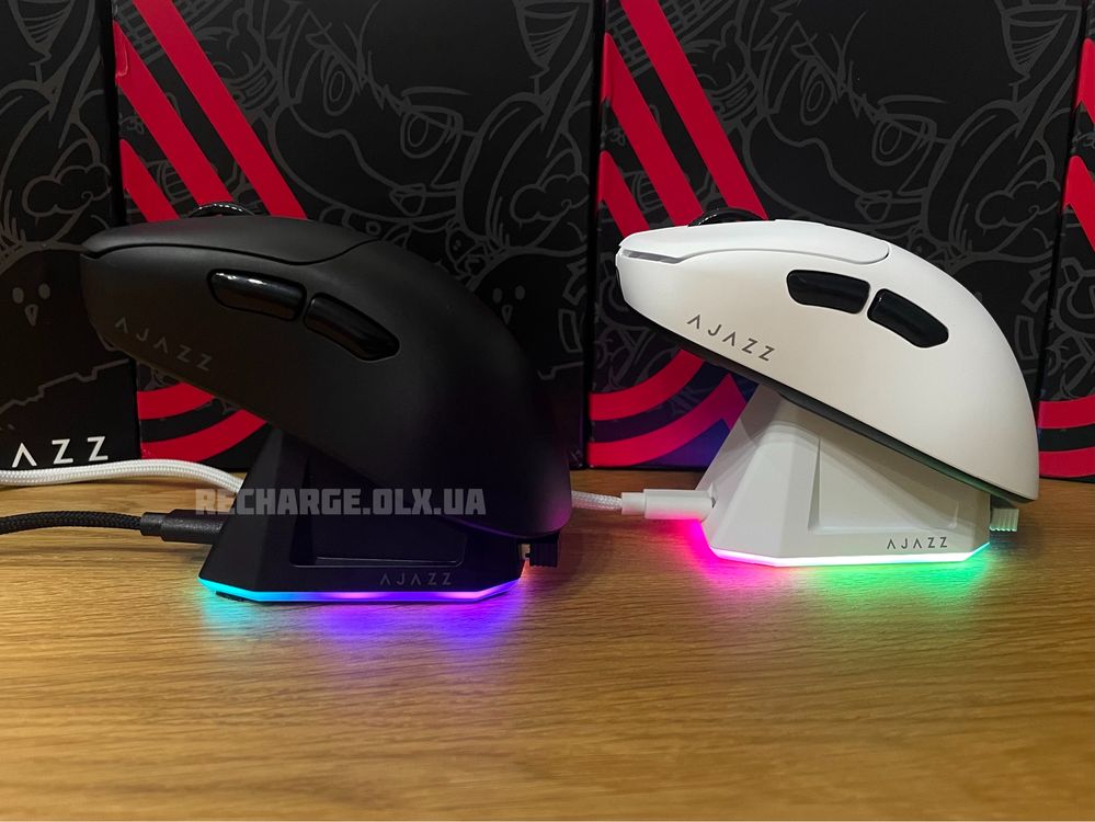 НОВІ Ajazz AJ179P PAW3395 Wireless | ІГРОВА МИШКА