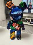 Magic Blocks ведмедик 3Д Конструктор 3019 Bearbrick Медведь 3D мишка