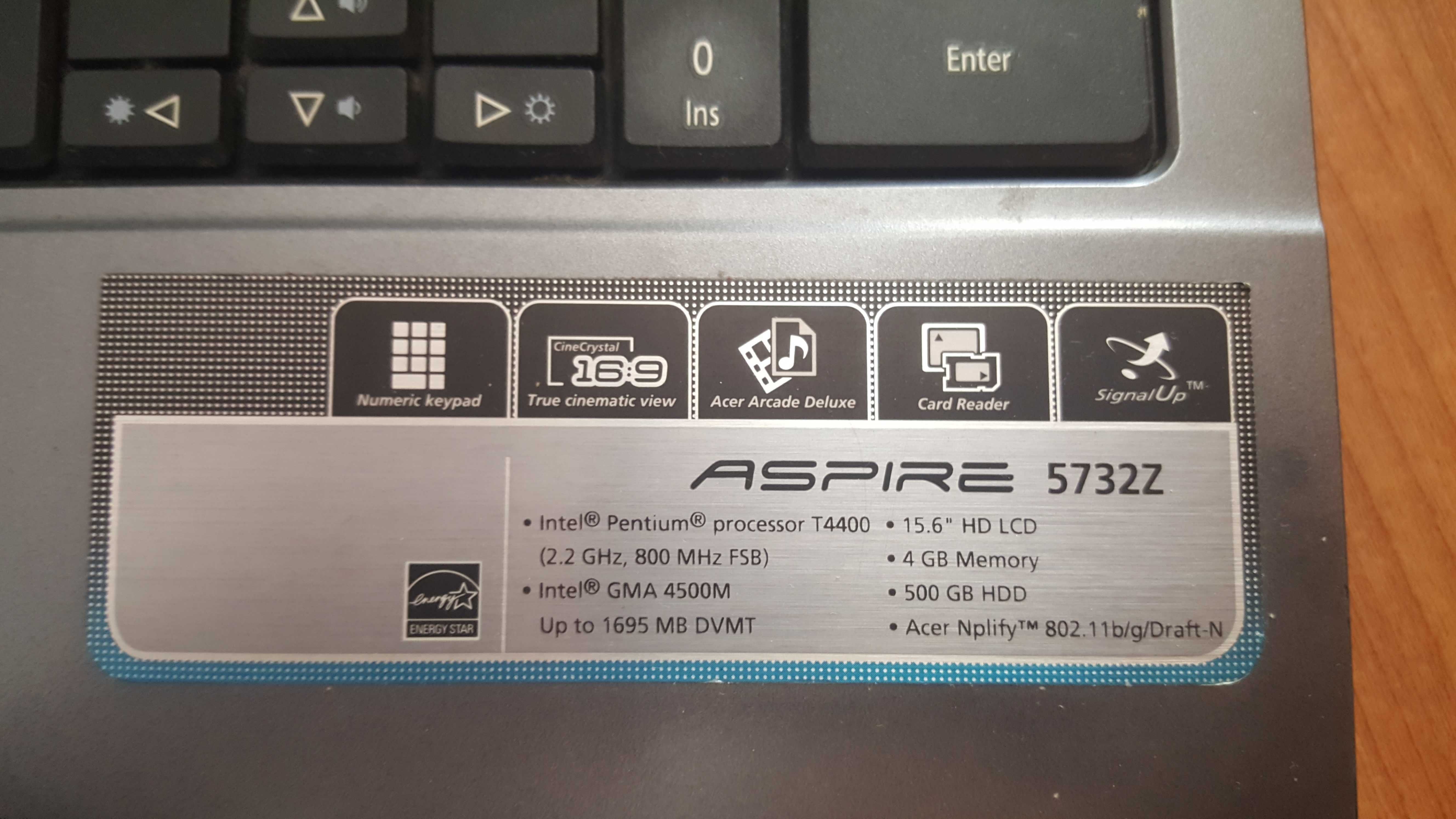 Computador portátil ACER ASPIRE