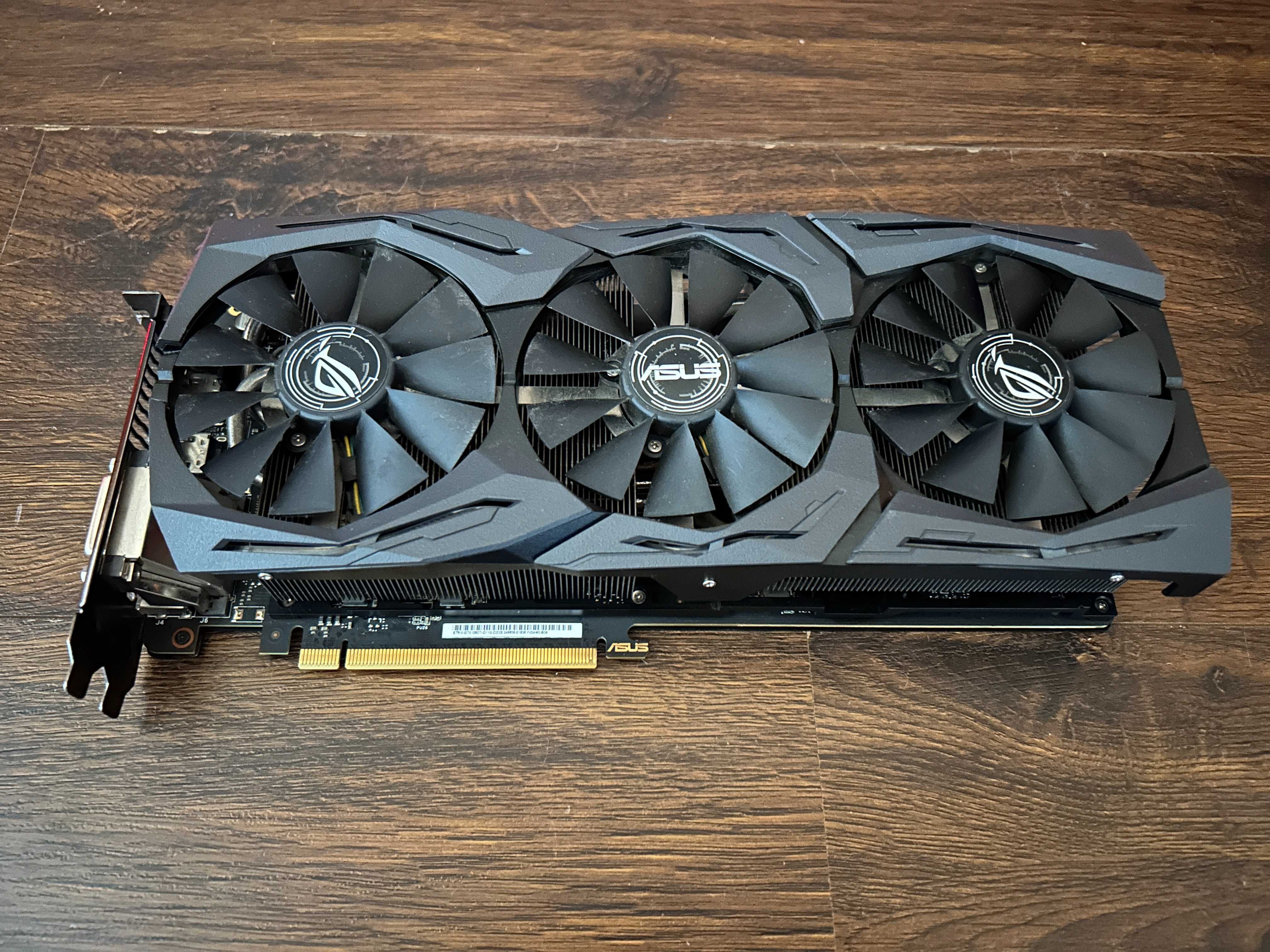 Гарантия! Видеокарта NVIDIA GeForce GTX 1080Ti 11GB ASUS STRIX GDDR5X