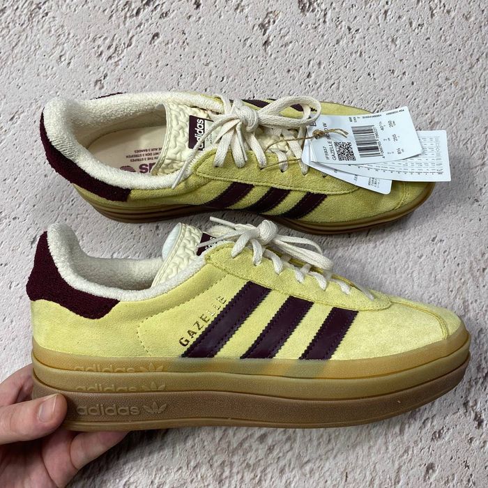IF5937 Оригінал! нові жіночі кеди adidas gazelle bold xlg
