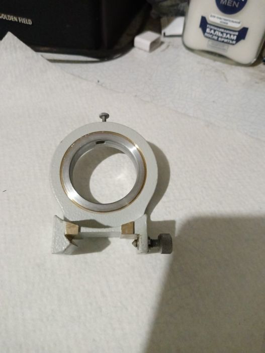 Держатиль для конденсатора микроскопа мбр15