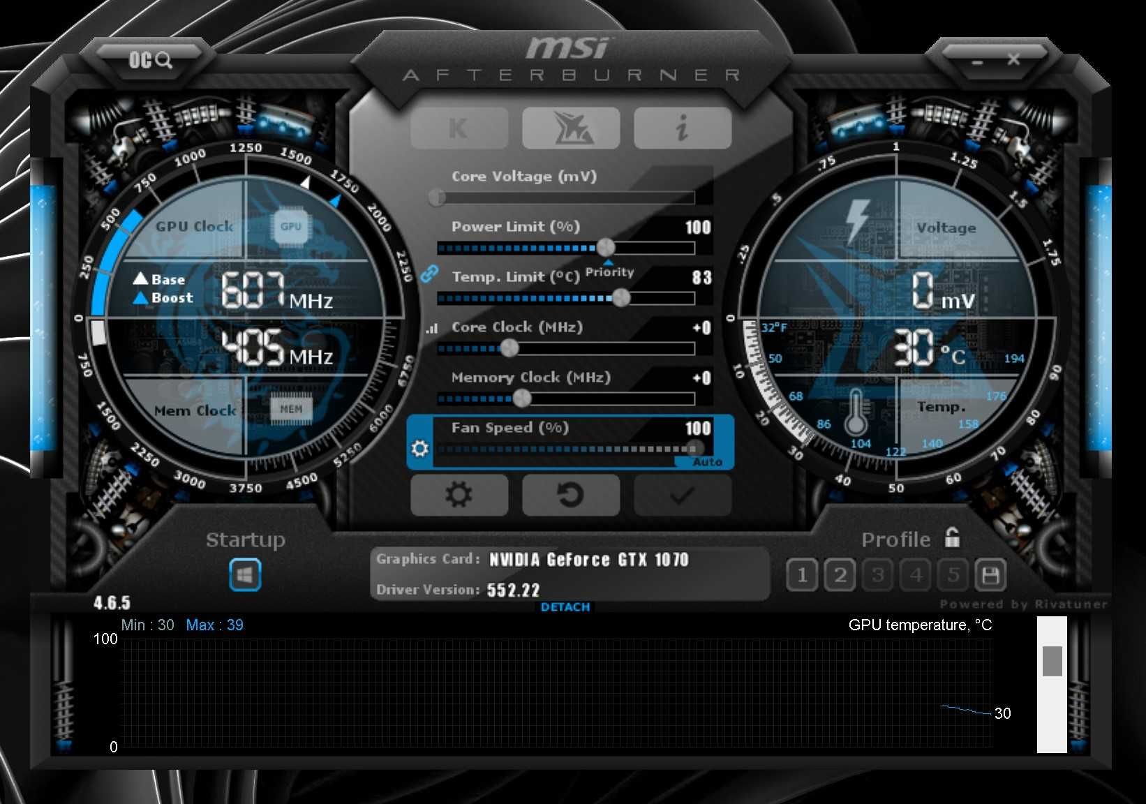 Nvidia MSI 1070 GamingX 8Gb como nova (Muito pouco usada mesmo)