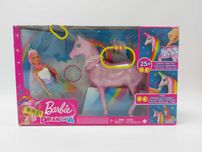 BARBIE dreamtopia jednorożec, magia świateł i dźwięku F