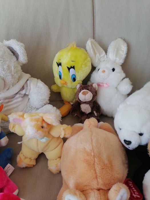 Peluches vários tamanhos