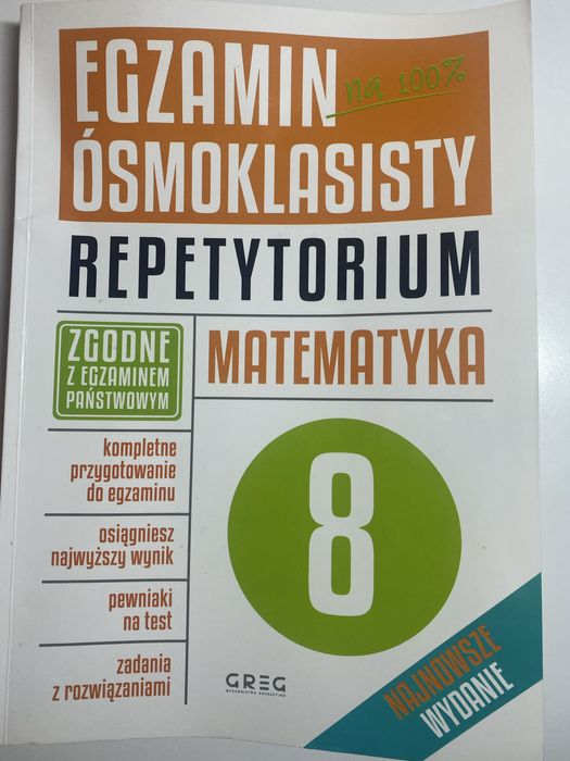 Egzamin ósmoklasisty matematyka