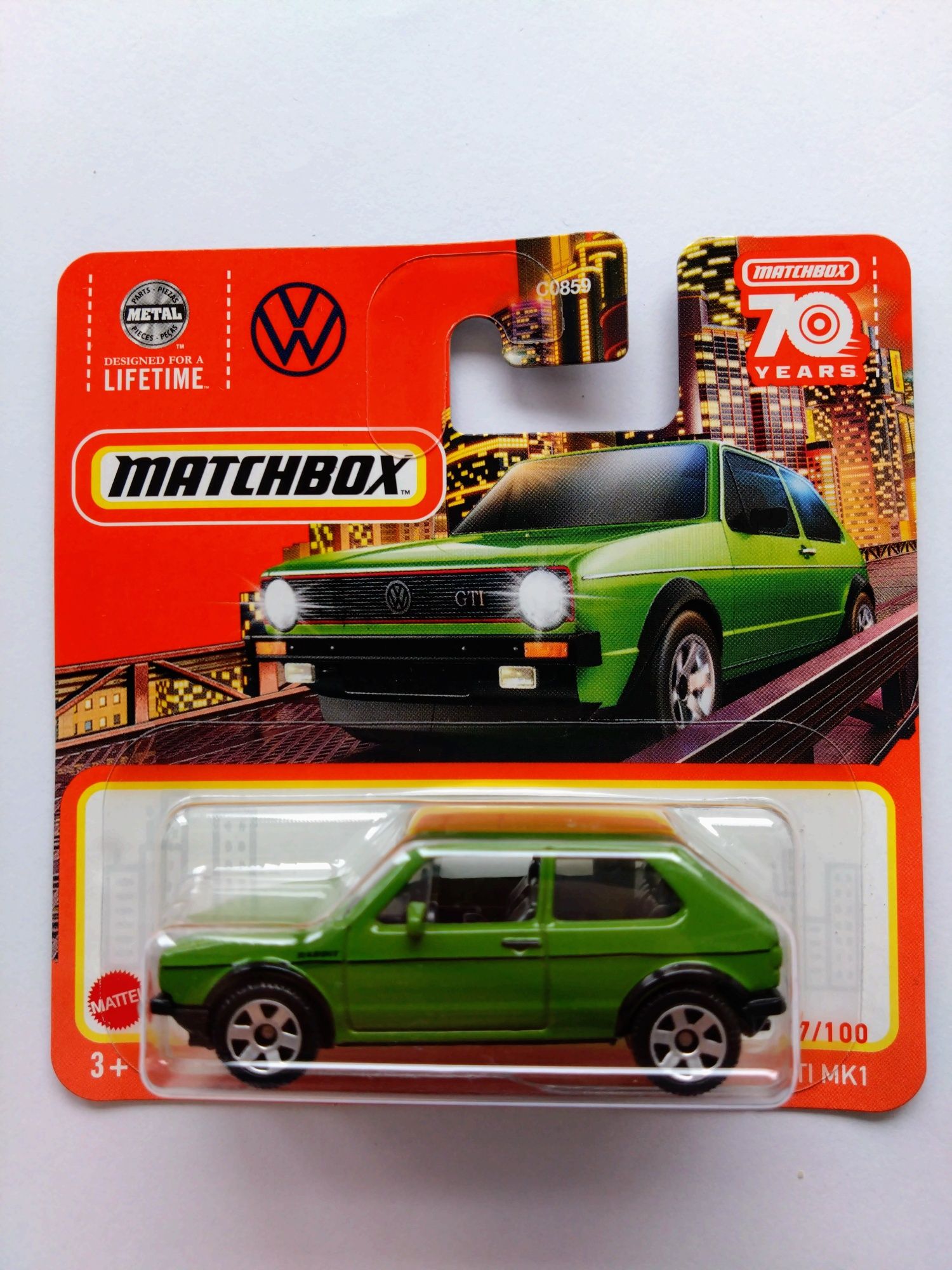 Matchbox Volkswagen VW Golf GTI MK1