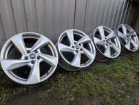 4 Oryginalne FELGI Aluminiowe AUDI 18'' 5x112 Q3 A4 A6 83A601025H VW