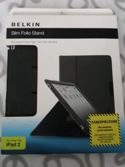 Nowe etui, stojak Belkin i Pad2 czarne