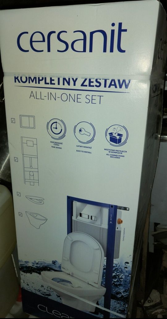 Wc Zestaw podtynkowy Cersanit Laro