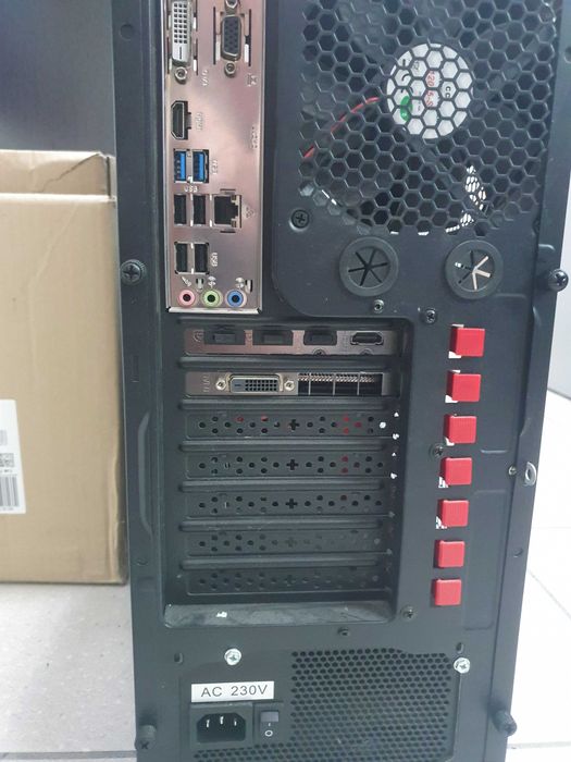 Komputer gamingowy stacjonarny GTX1060 6GB/ssd+tb/16gb ram