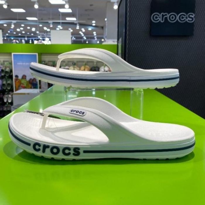 Crocs bayaband flip – білі, розмір 38 – легкі, стильні, на кожен день