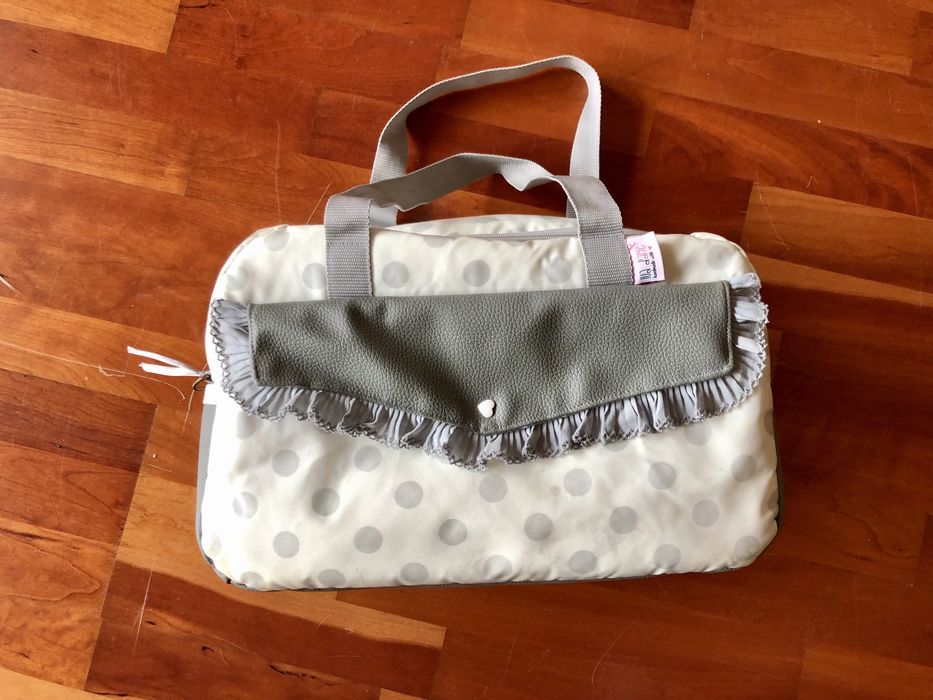 Conjunto Bolsa de maternidade e muda-fraldas