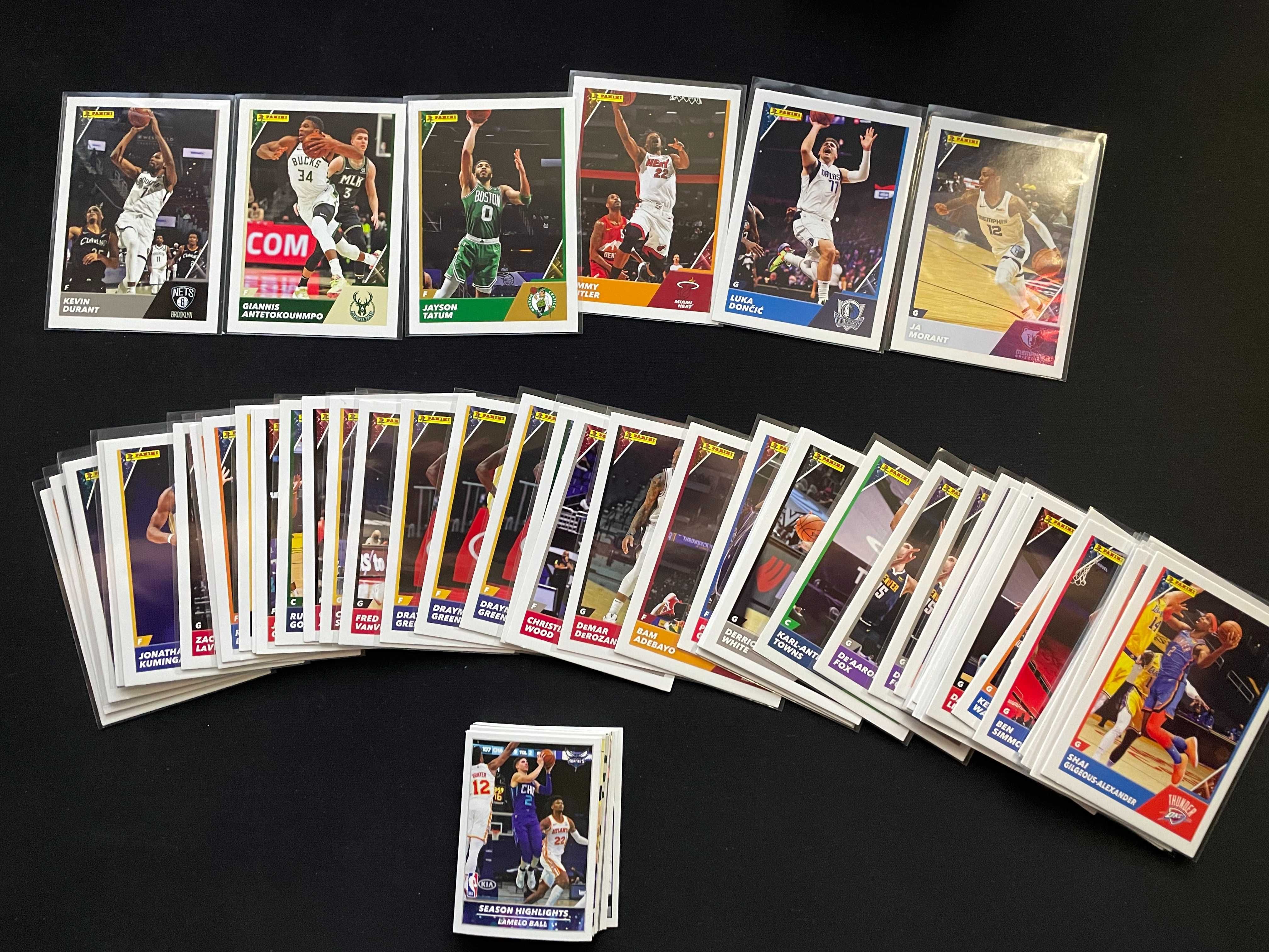 Cromos e cartas PANINI NBA 2021/22