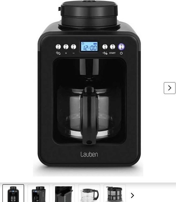 Ekspres LAUBEN Grind & Drip Coffee Maker 600BB