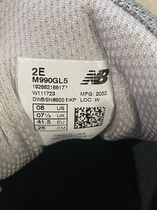 New Balance 990 v5 оригінал