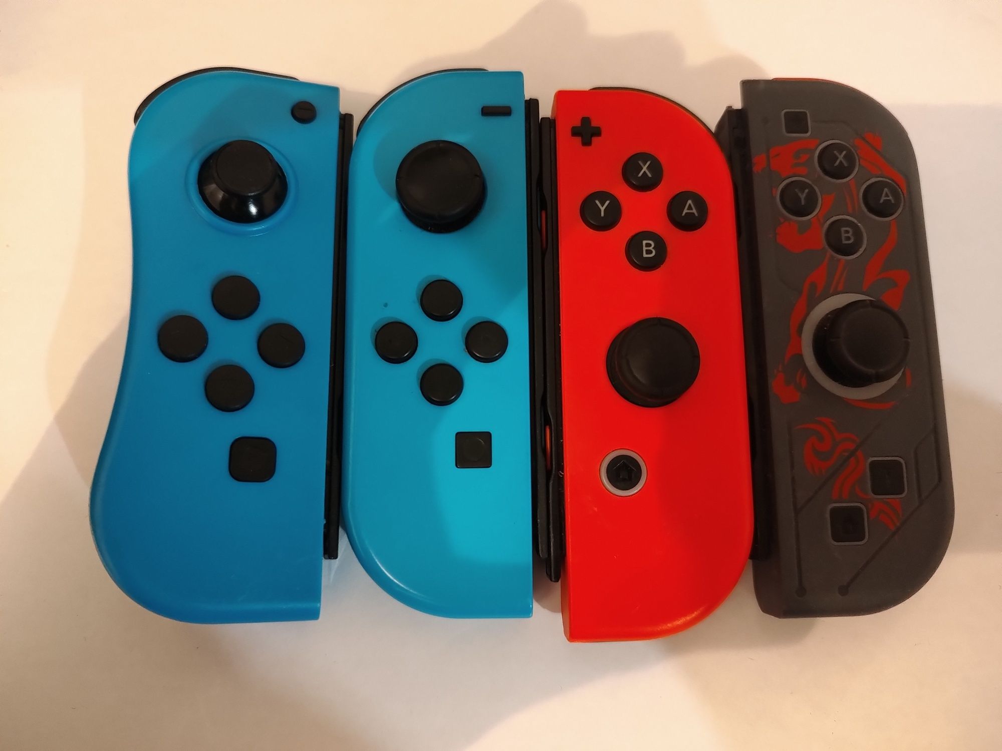 Bezprzewodowy kontroler Joy Pad do Nintendo Switch LED lewy + prawy