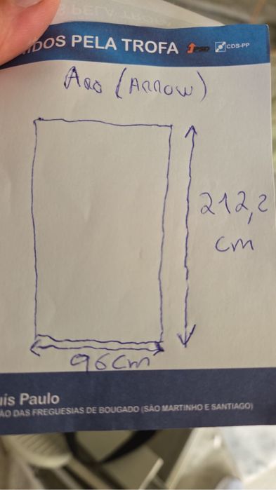 Porta de alumínio castanho