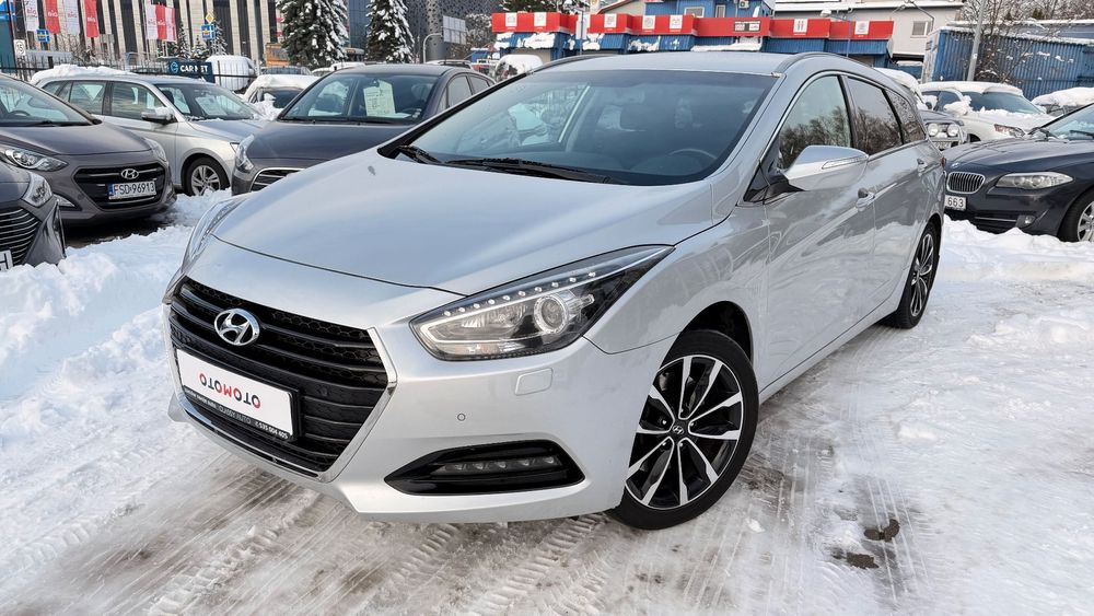 Hyundai i40 1.7 CRdi 141km grzana kierownica el klapa bezwypadkowy serwis ASO