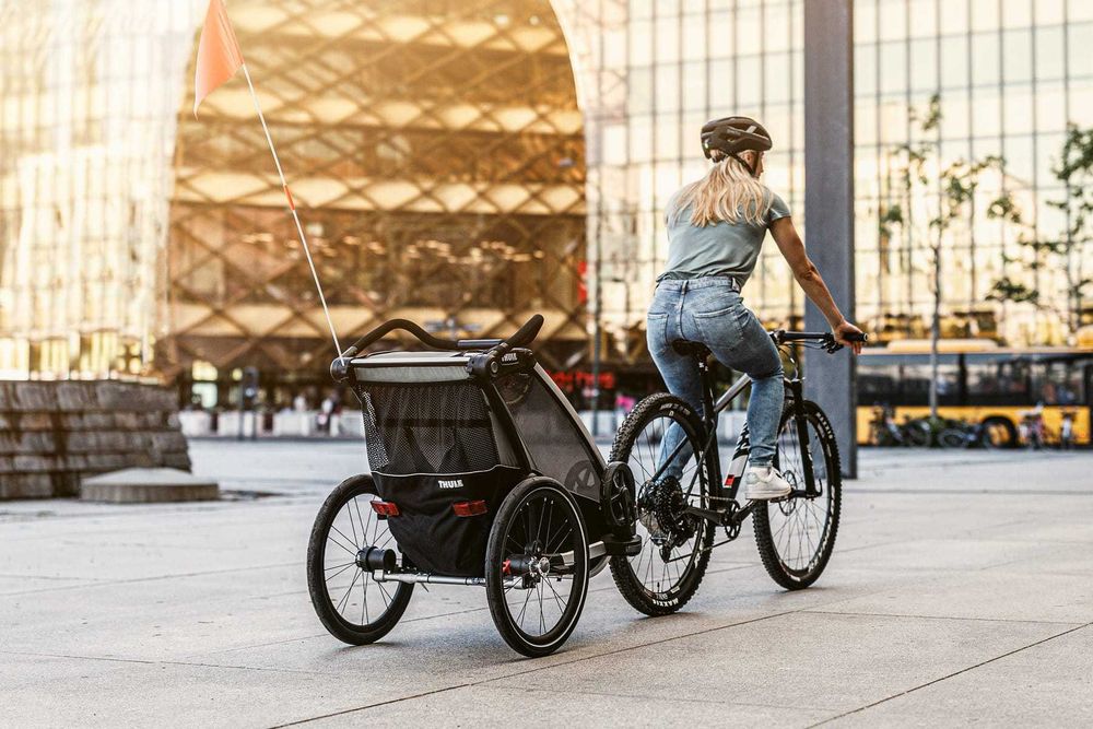 Przyczepka rowerowa Thule Chariot Lite 1 Agave