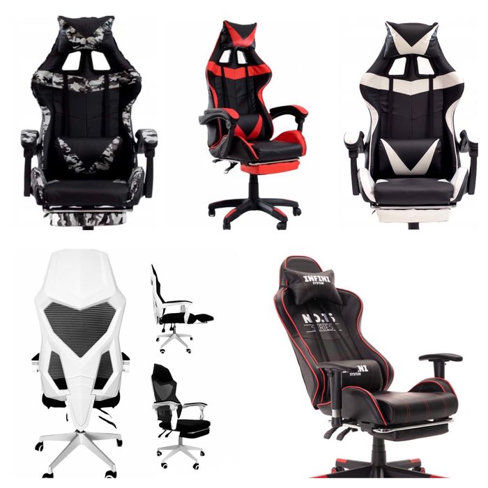 АКЦІЯ Геймерське Комп'ютерне спортивне крісло офісне Ігрове крісло Гей