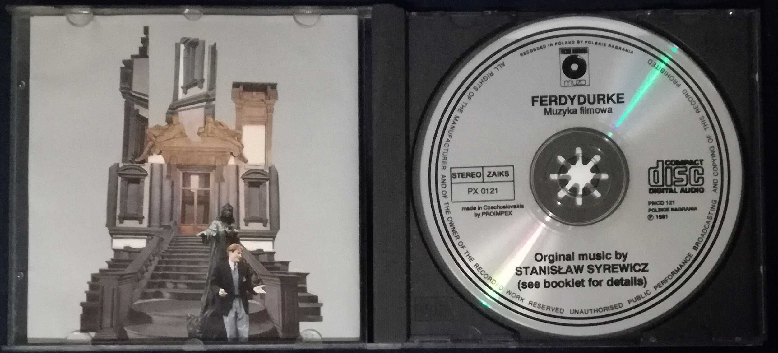 Stanisław Syrewicz Ferdydurke muzyka filmowa CD Unikat