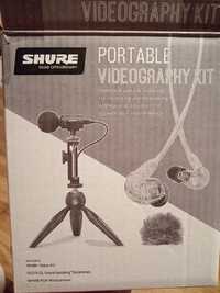 Профессиональный микрофон Shure mv88 + video kit + se215