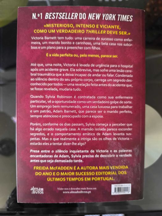 Livro A Mulher no Andar de Cima
