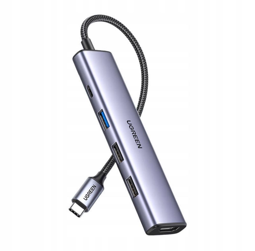 Adapter HUB Ugreen CM478 USB-C do HDMI USB-A 3.0 2x USB-A 2.0 PD