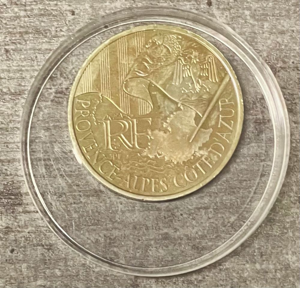 10 Euro, Francja 2010r. Provence Alpes Cote D’azure. Srebro
