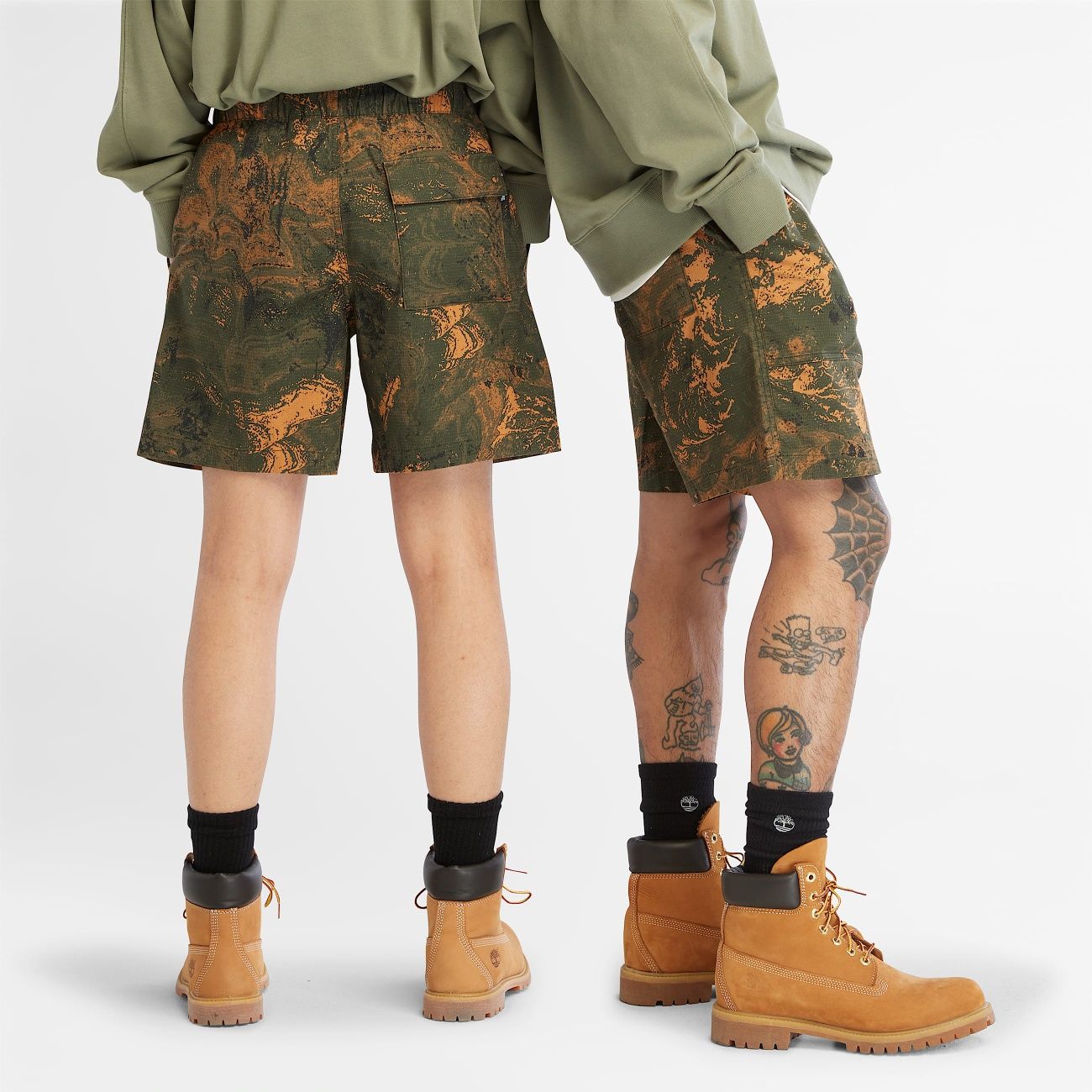 Timberland шорти оригінал All Gender Printed Shorts in Print S M L