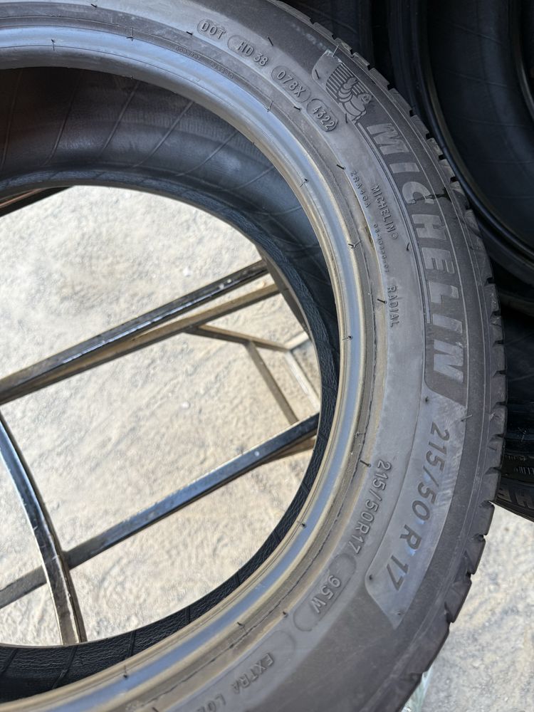 Шины БУ 215 50 R 17 Michelin Primacy 4+ резина лето