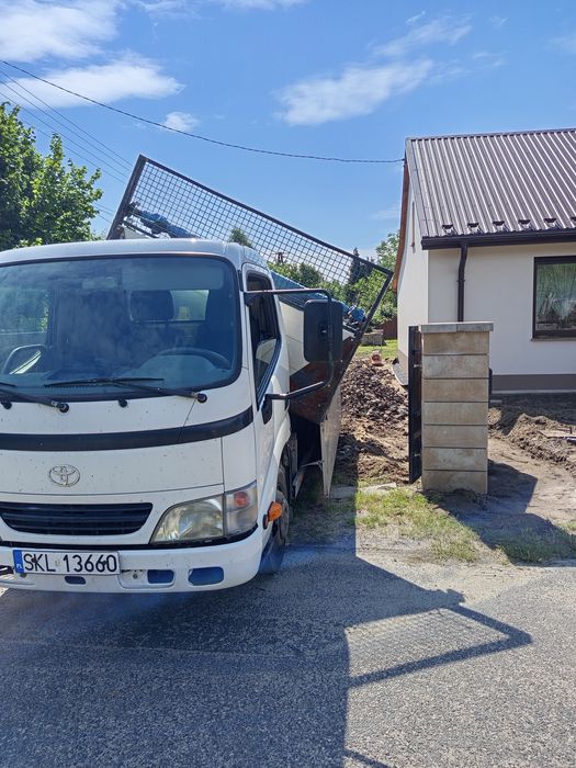 Kruszywa piasek transp