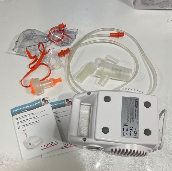 Компресорний інгалятор Gamma Effect
New - компактний небулайзер