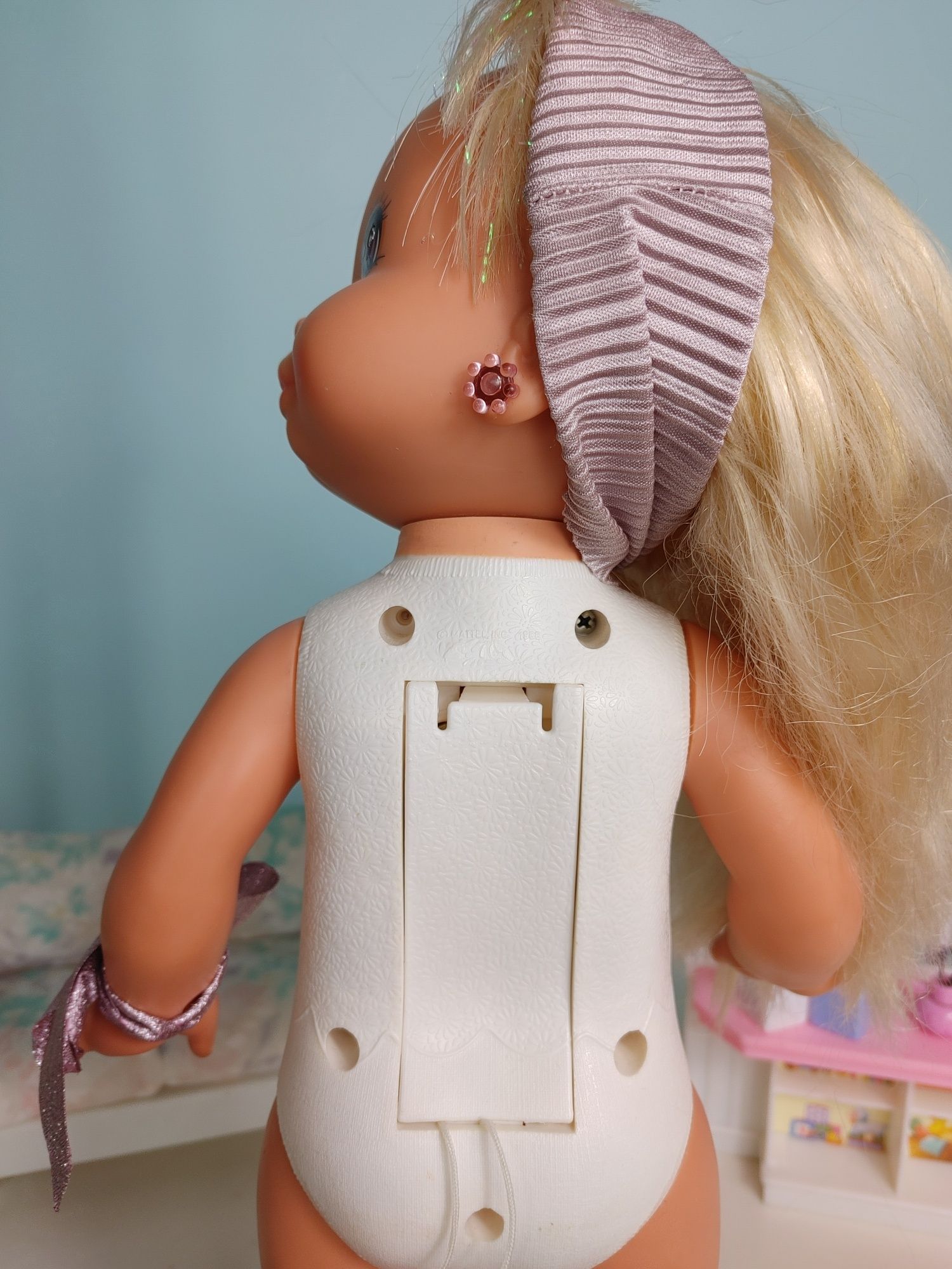 Lalka bobas laleczka PJ SPARKLES Mattel duża Barbie