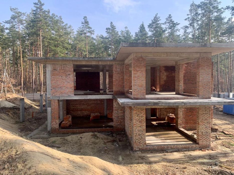 Современный дом в лесу, Пуща-Водица, с. Мощун