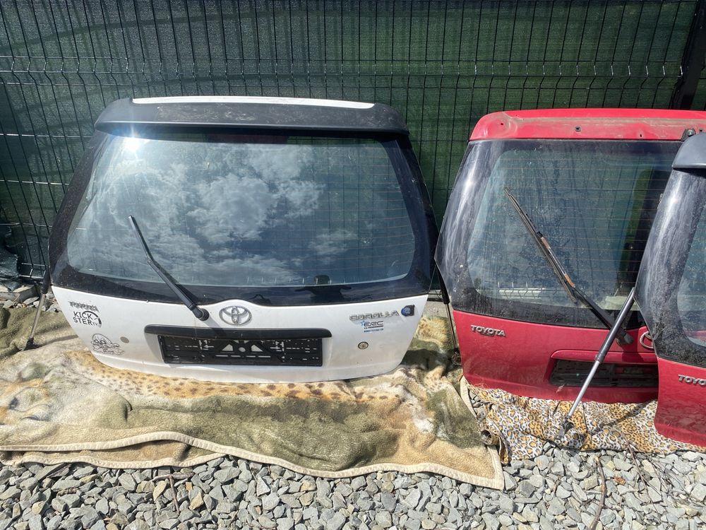 Klapa tyl kompletna Toyota corolla e11 rozne kolory