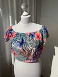 Crop top M plażowy styl | beachy casual