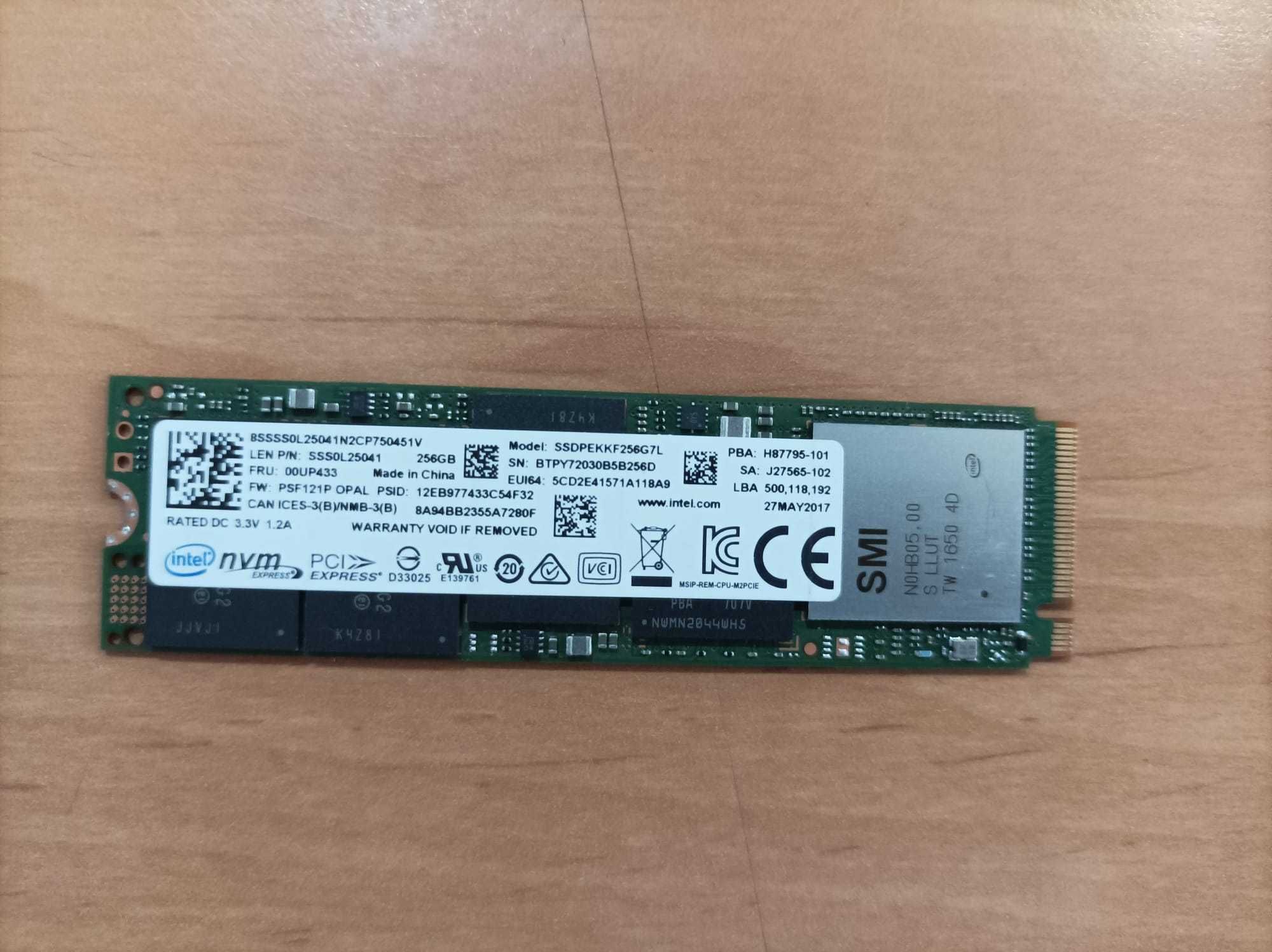 Disco SSD 256GB NVMe