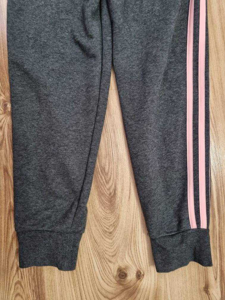 Spodnie dresy bawełniane Adidas 7-8lat 128cm