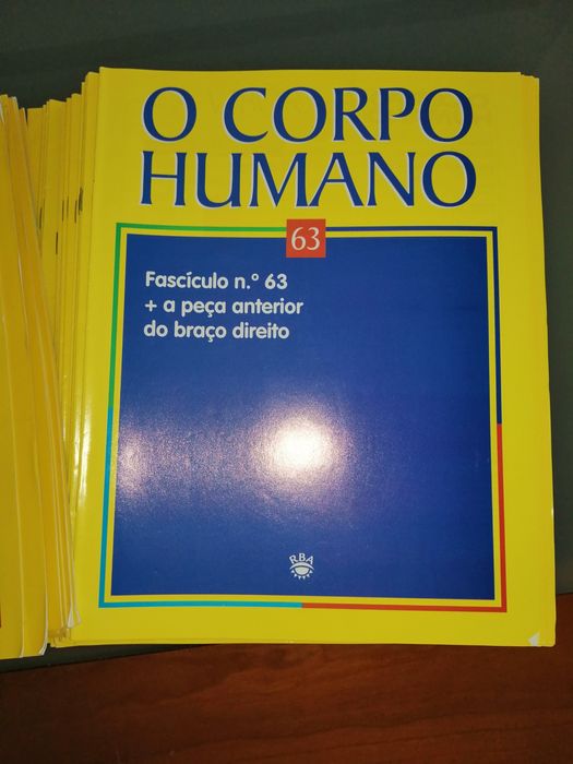 Fascículos da Coleção do Corpo Humano. DO Nº 1 a 80 Excelente estado*
