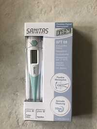 Sanitas nowy termometr cyfrowy bezrteciowy, pomiar w 10 sekund