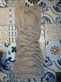 Бежевое платье Zara
