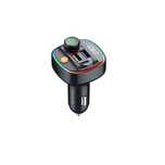 Transmiter bluetooth FM + Ładowarka samochodowa PD 30W 2xUSB