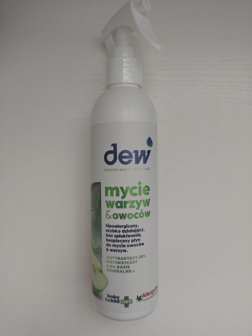 Dew ekologiczny płyn do mycia warzyw i owoców kwas podchlorawy 250 ml