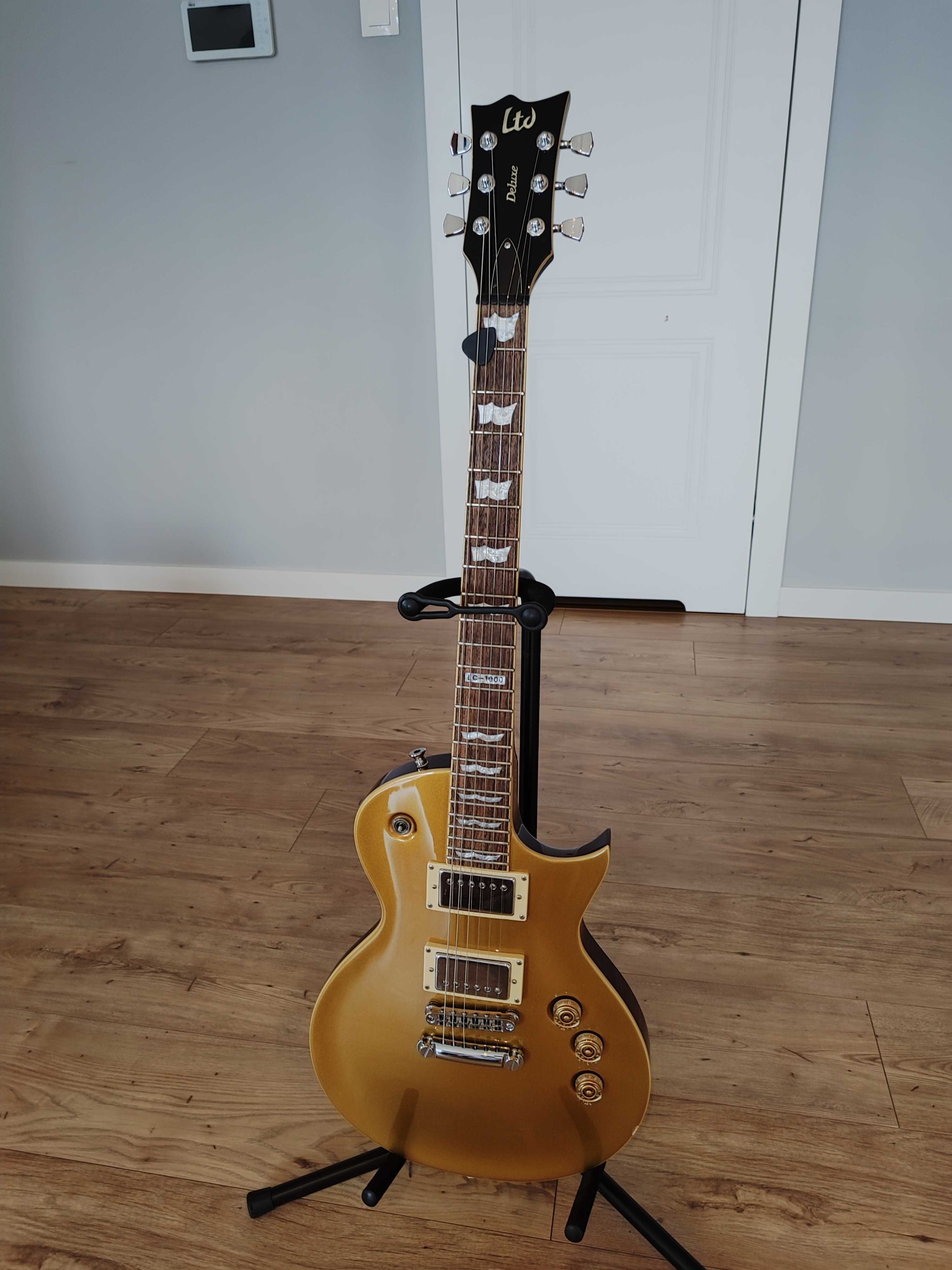 Gitara LTD EC-1000 Deluxe gold (Korea)